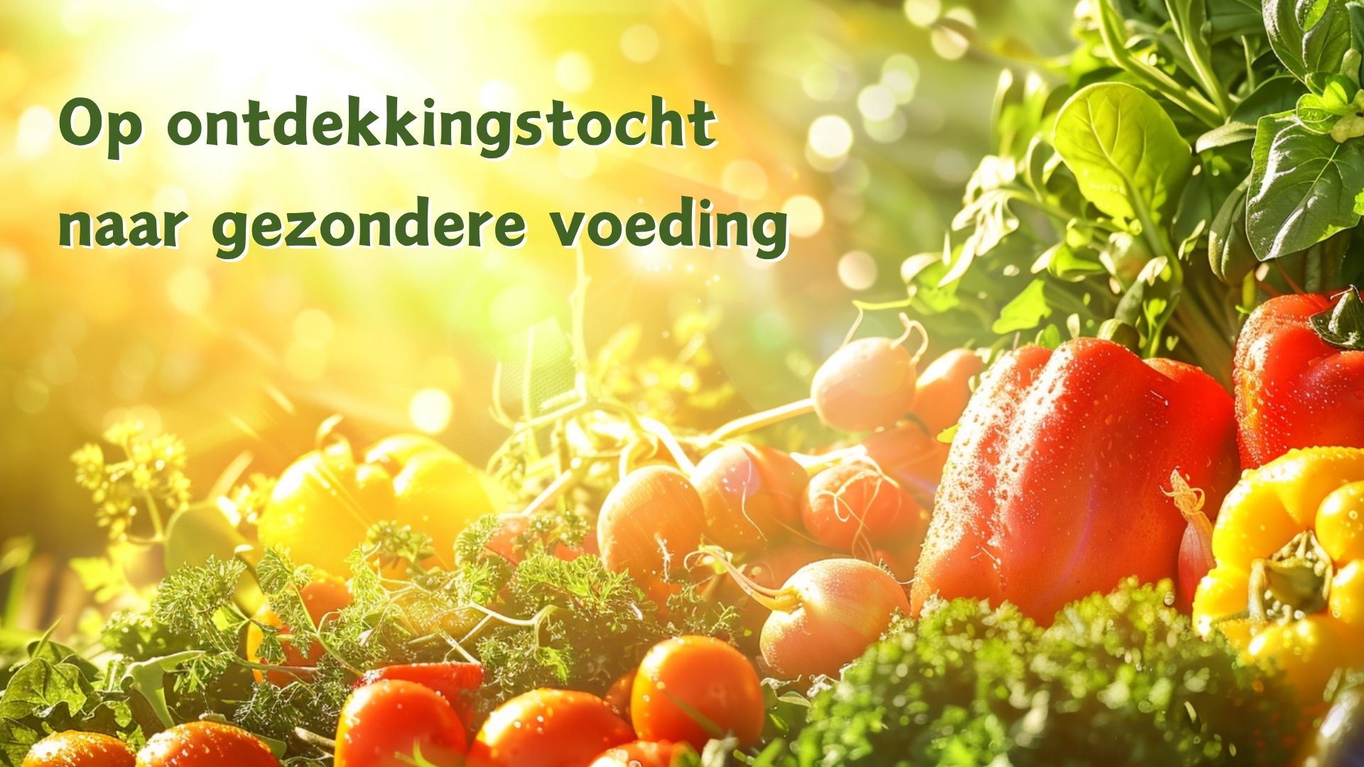 Op ontdekkingstocht naar gezondere voeding vitaliseren geometrie
