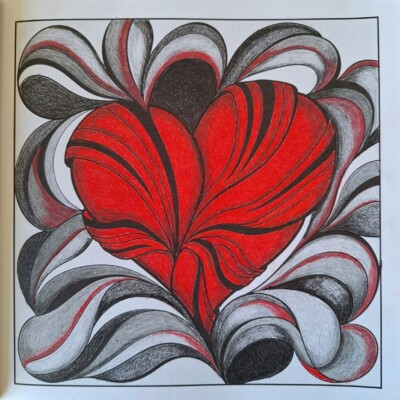 Eén tekening, vele kleuren