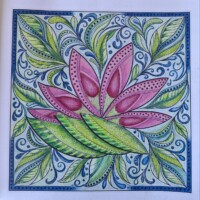 Eén tekening, vele kleuren