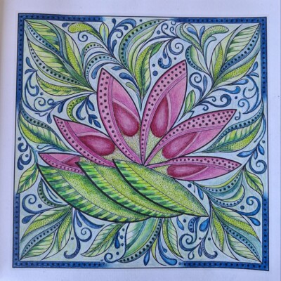 Eén tekening, vele kleuren